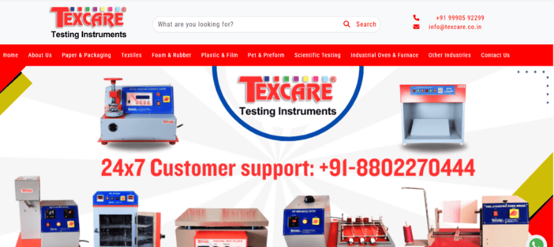 Texcare Instruments Limited